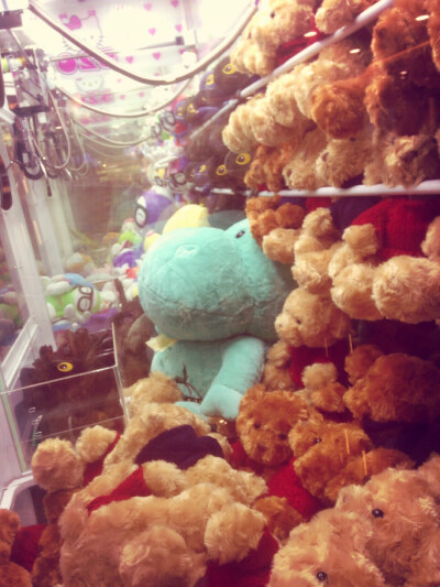 和我姐去夹娃娃