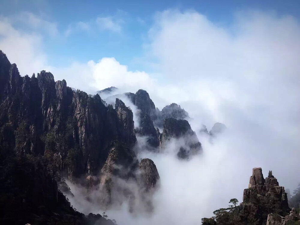 黄山云海