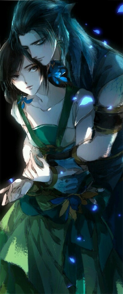 古风，插画，手绘，美人