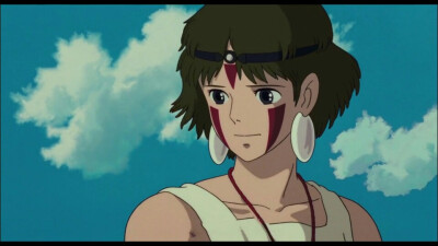 幽灵公主 动漫 女生头像