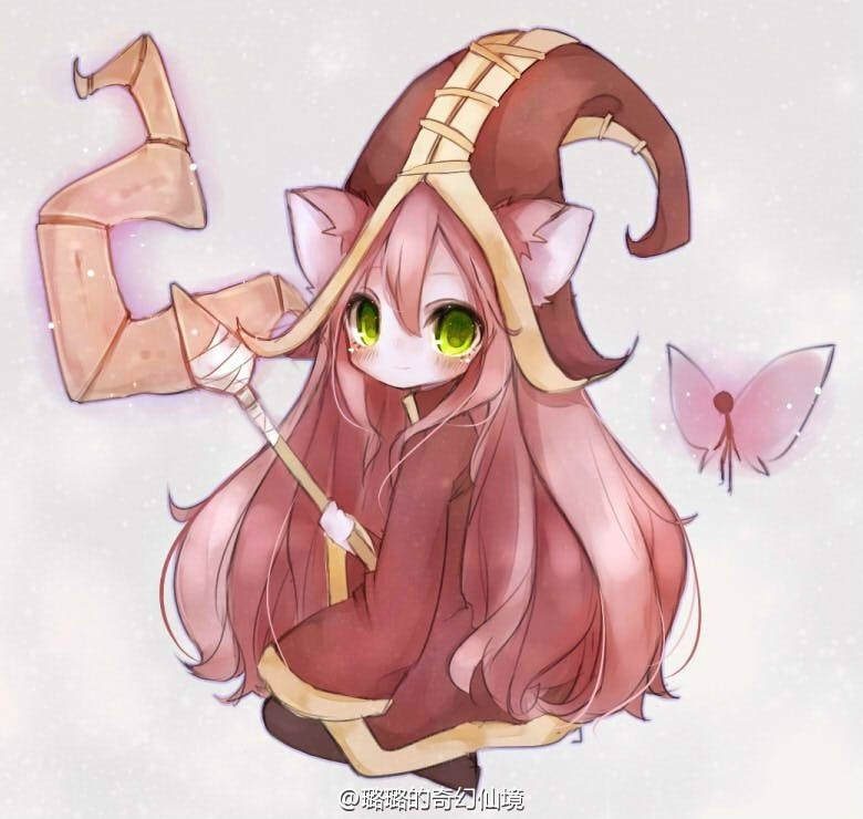 英雄联盟lol璐璐萌图可爱仙灵女巫游戏