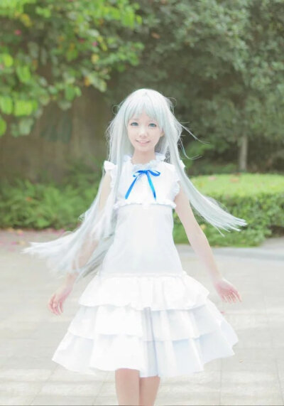 未闻花名 本间芽衣子 cosplay