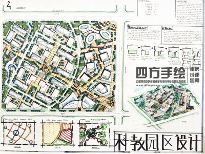 四方手绘规划快题，www.sifangsh.com