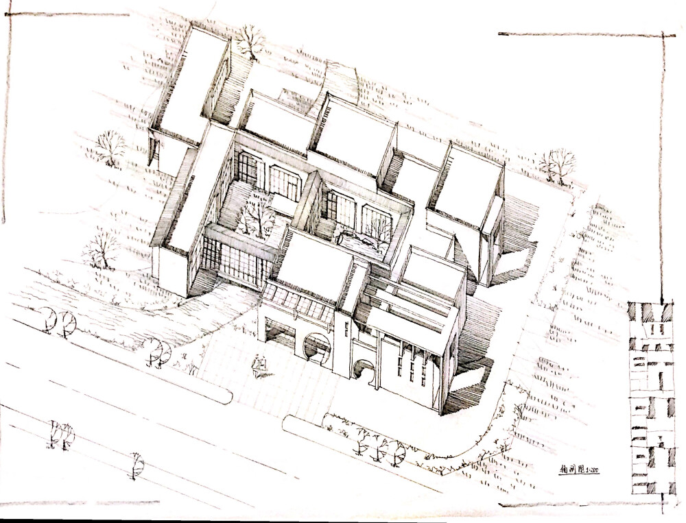 四方手绘建筑快题www.sifangsh.com