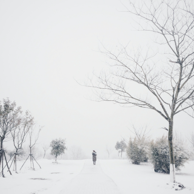 下雪天