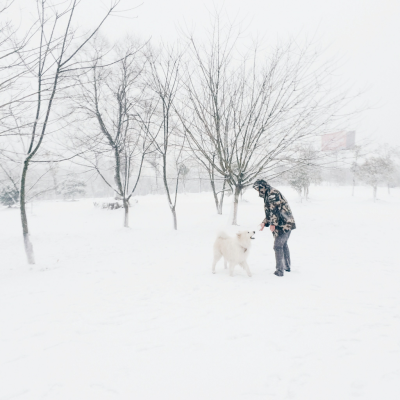 下雪天