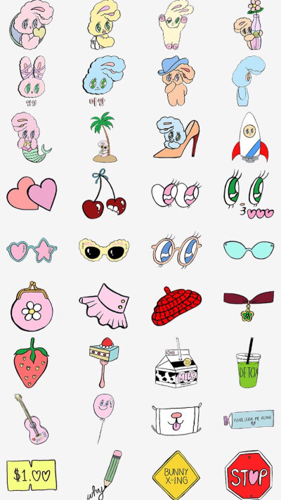 line sticker 