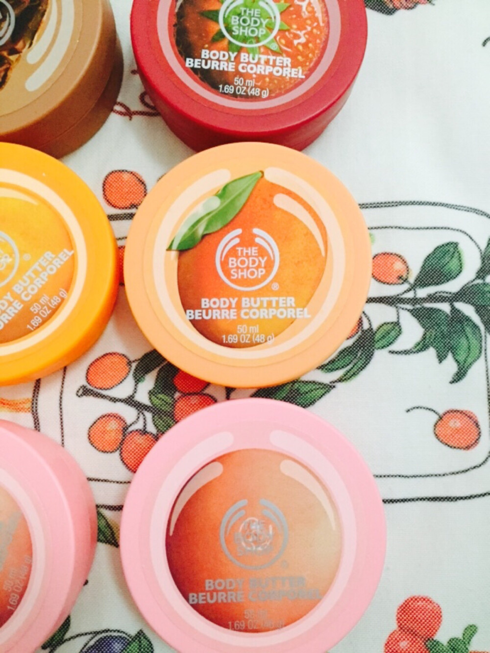 50ml The body shop 小樽果味润肤乳