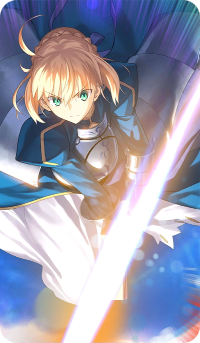 英灵肖像 fate grand order 动漫 二次元 武内崇 Saber 