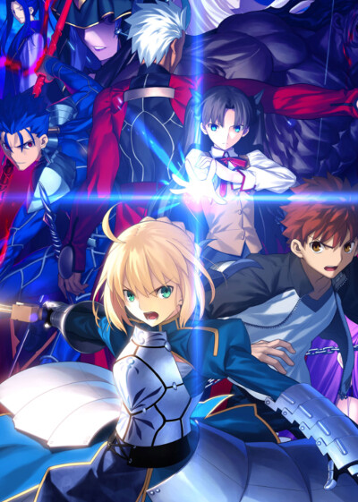 fate stay night UBW 蓝光box 海报素材 动漫 二次元 武内崇 