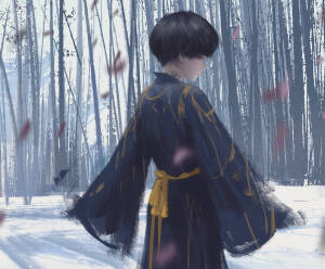 鬼刀  by wlop