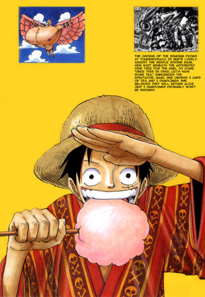 《ONE PIECE》（ワンピース）海贼王 原画图集欣赏♪ #尾田荣一郎# 路飞 