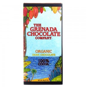 格林纳达 Grenada 100% 黑巧克力 单源无糖 有机可可 免邮