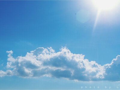 天空摄影 夏之蓝 记录这座城市的天空 每日一摄 请你吃棉花糖好不好