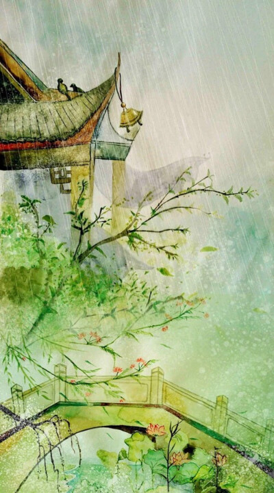 烟雨江南