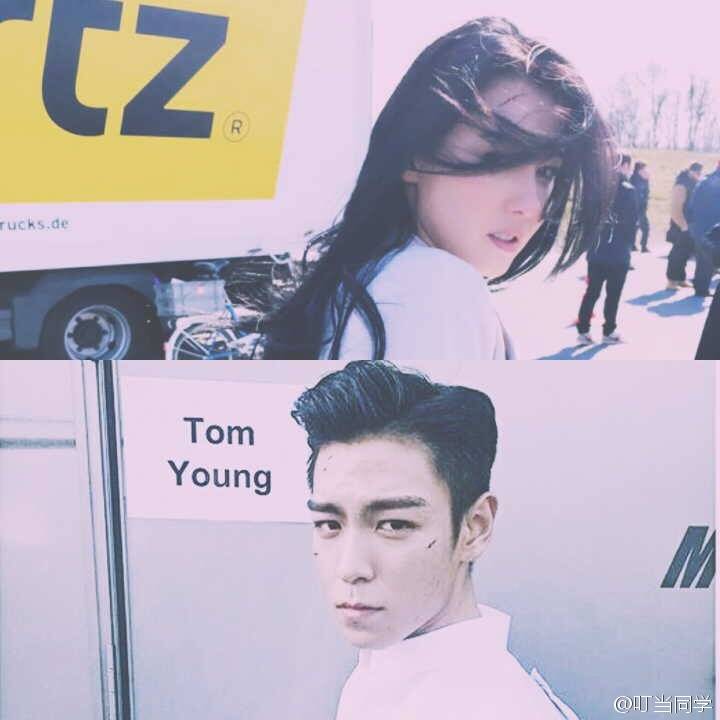 T.O.P 张柏芝 #TOP新电影失控•幽灵飞车#