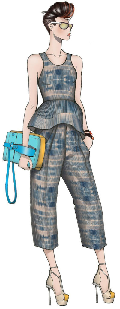 ❀ 手绘时尚插画 ❀