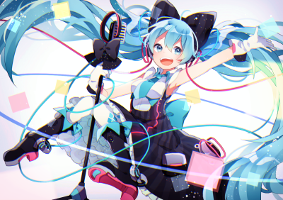 【id=56902970 画师：駒鳥うい 标题：✨マジカルミライ✨】初音未来，miku，V家，VOCALOID，魔法初音，魔法未来，魔法未来2016，magic miku，magic miku2016，magical miku，麦克风，少女，P站，漫画，插画，同人，…