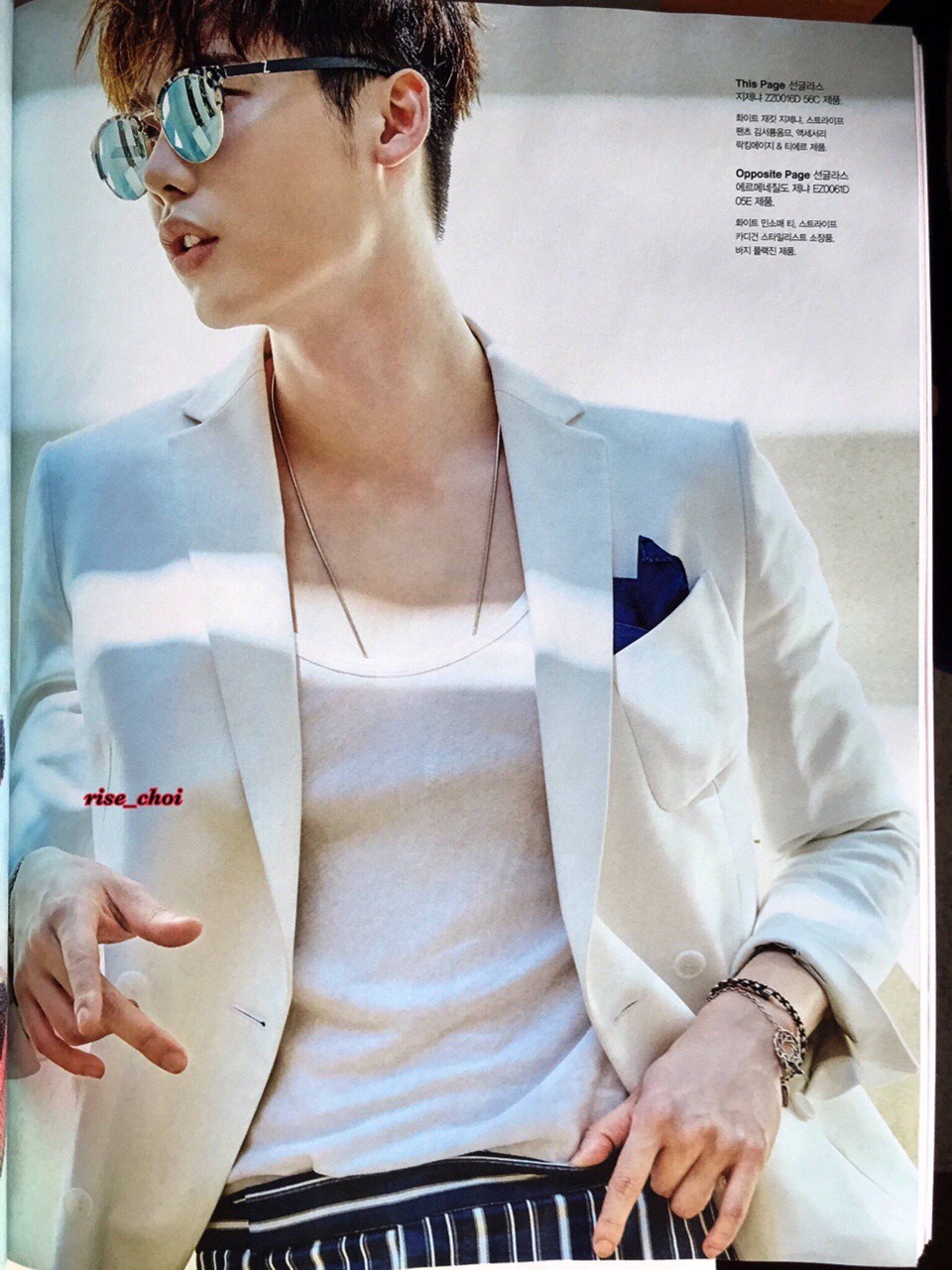 ［W两个世界］【李钟硕】 ArenaHomme magazine July issue