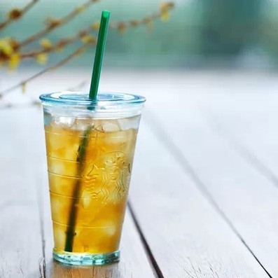 包邮正品美国星巴克杯子2016年夏季杯玻璃吸管杯随行杯水杯茶杯