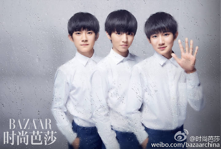 tfboys时尚芭莎写真