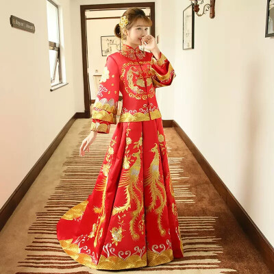 中式复古嫁衣