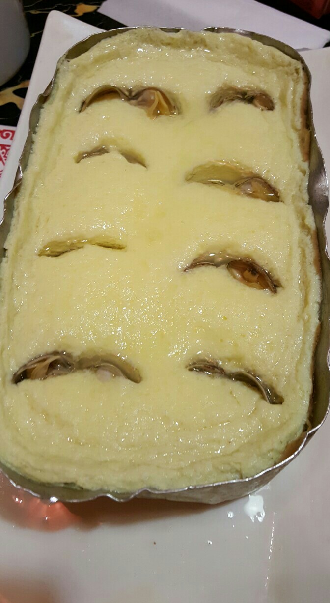 花蛤鸡蛋糕