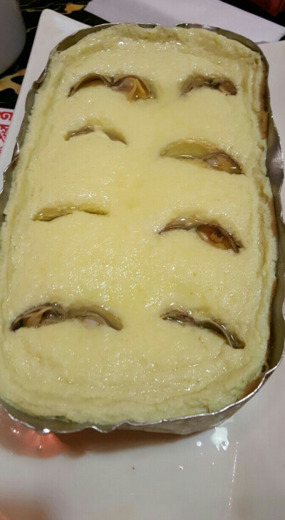 花蛤鸡蛋糕