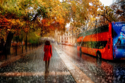 雨中漫步——摄影师eduard gordeev