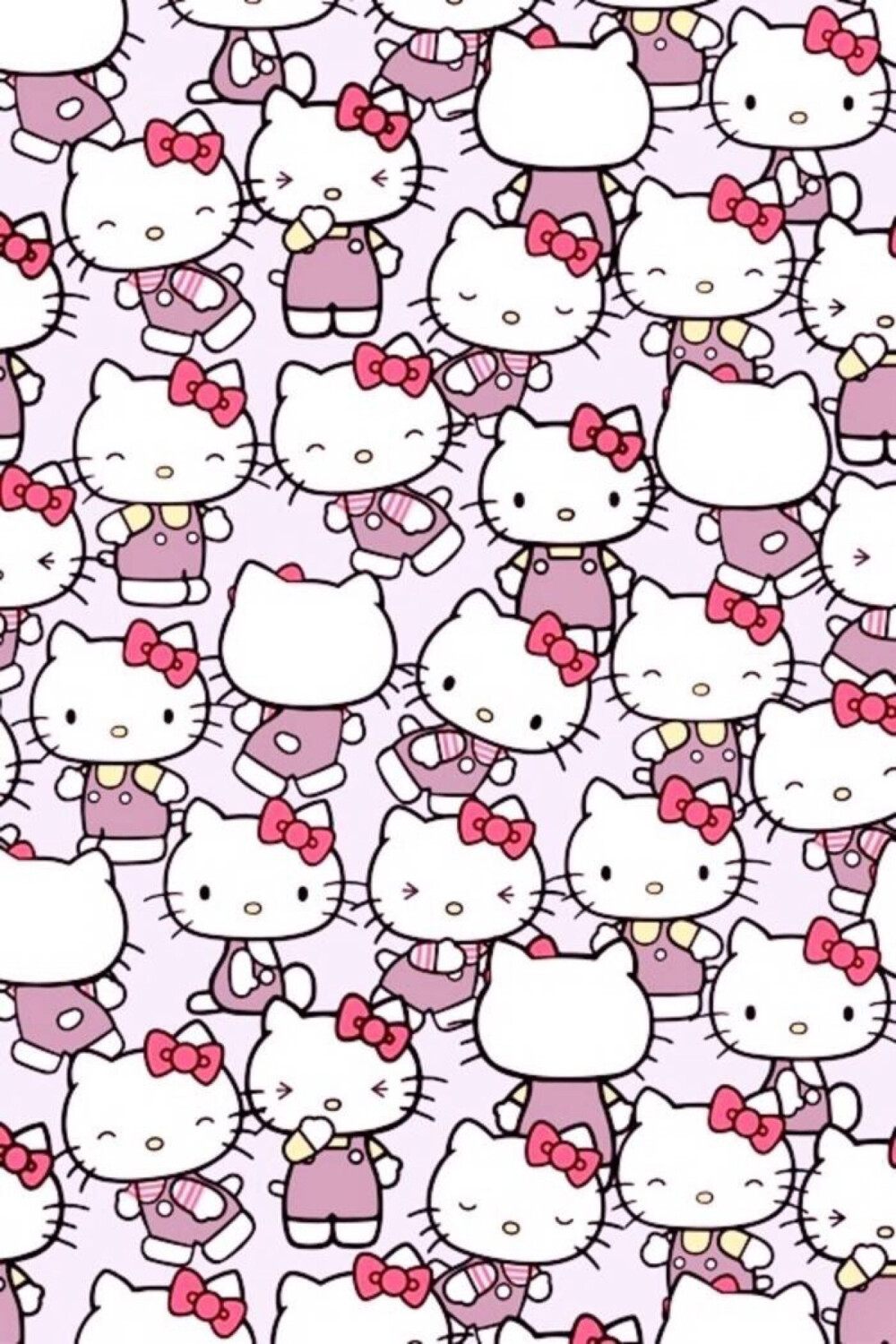 Hello kitty "#卡通动漫&手机壁纸""(◕‿◕✿