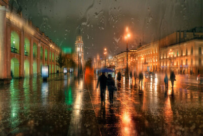 雨中漫步——摄影师eduard gordeev