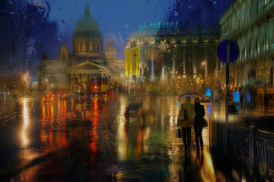 雨中漫步——摄影师eduard gordeev