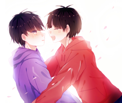 pixiv id=53985099 paka松 パーカー松 おそ松 一松 CP
