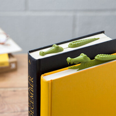 PELEG DESIGN鳄鱼书签Crocomark - Crocodile Bookmark