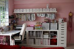 Very Organized Craft room