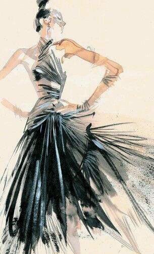 fashion illustration 时装画 #侵删#