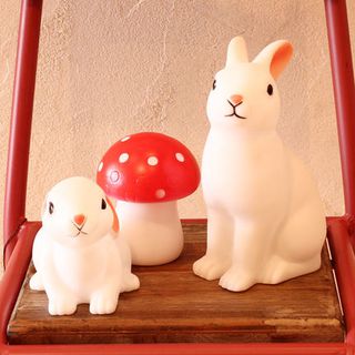 摆在哪里颜值都高
日本代购Rabbit Mini Night Light森林系家居摆件/小兔子蘑菇夜灯