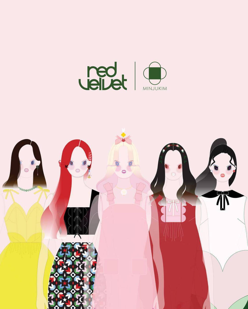 「red velvet」 Red Velvet是韩国SM娱乐有限公司于2014年8月推出的女子演唱组合，起初由裴珠泫（Irene）、姜涩琪（SeulGi）、孙承欢（Wendy）、朴秀荣（Joy）4人组成。 2015年3月11日，Red Velvet的经纪公司宣布增添金艺琳（Yeri）为组合的新成员