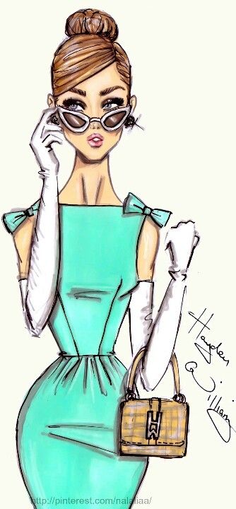 ❀ 手绘时尚插画 ❀