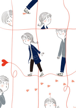 捉迷藏 ~ 清新小插画 CHASSAM