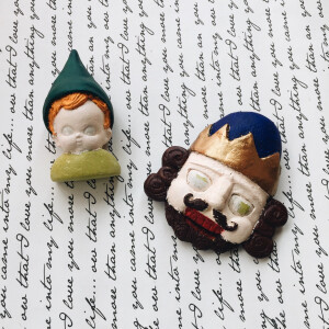 “无眼”查理&双眼泛绿吐“血”的乔（层层叠叠的上色中）