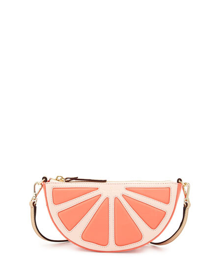 kate spade new york
grapefruit leather crossbody bag, coral sunset