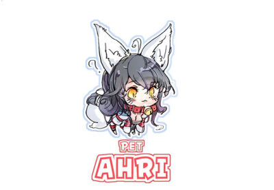 英雄联盟 LOL 阿狸 萌图 可爱 九尾妖狐 游戏 Ahri