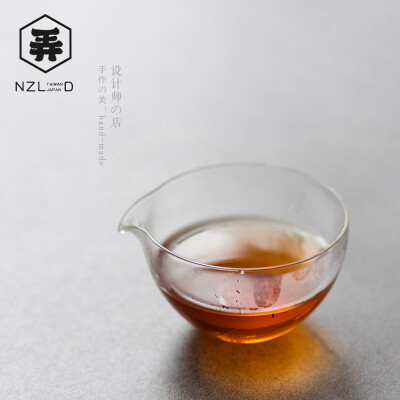 弄子里 揽月 手工 耐热 玻璃 匀杯 公道杯 精品茶具 210nl