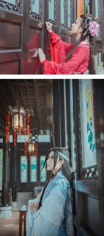 #三千鸦杀#cos#九云辞# －－三千世界鸦杀尽，与君共寝到天明。 原著：十四郎 摄影：_夏神樂 覃川：神魔井-秭颜 傅九云：ayaco