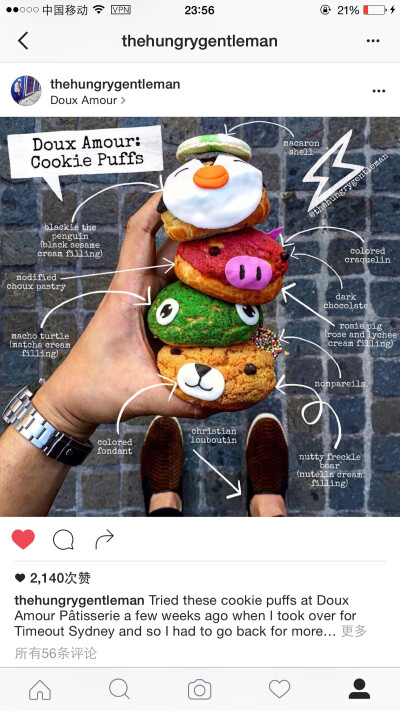 #转载 在ins发现这个风格的食物，不能更爱啦 这个也太可爱了吧