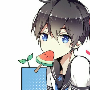 【此间二次元】二次元 美少年 Free！男子游泳部 七濑遥 暖色调 小清新 夏日 CP 自截头像 动漫 P站 插画 唯美〈我们就要在一起〉