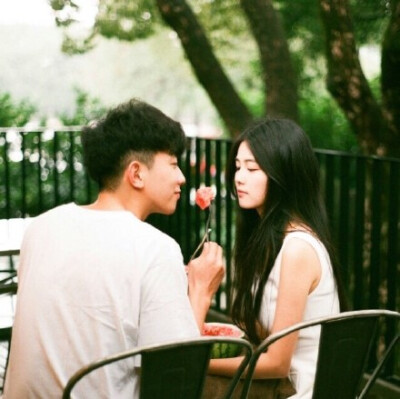 韩版 简单 街拍 情侣头像 ——兜兜里有糖77