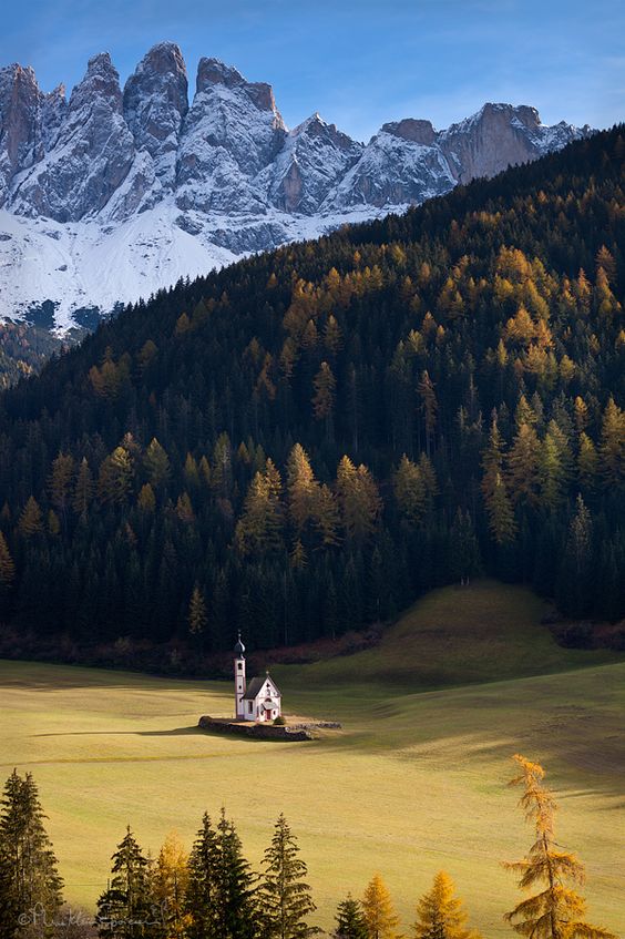 Chapel - Dolomites - Italy