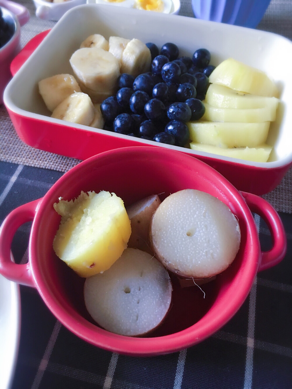 早安 粗粮➕水果 减脂啊